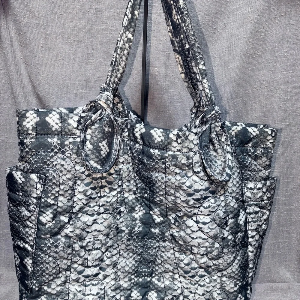 Marc Jacobs Monochrome Snake Print Tote - Picture 2 of 5